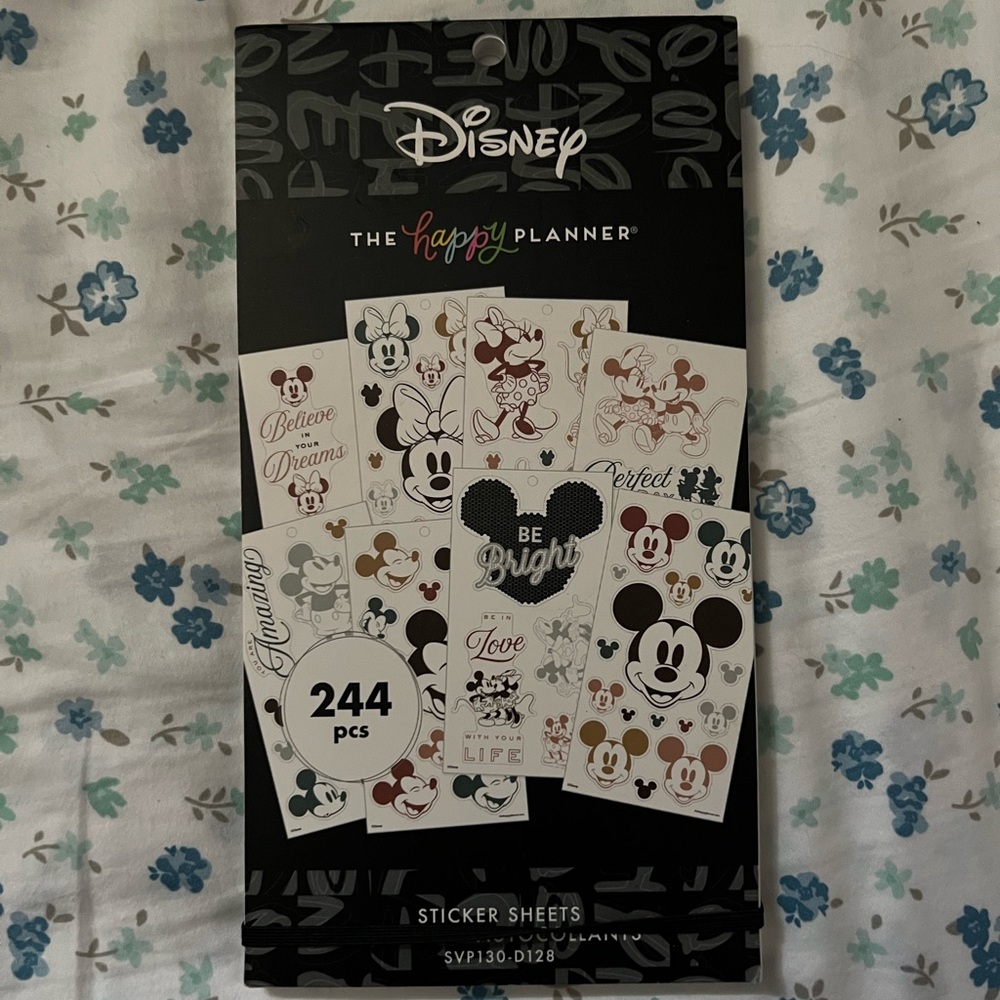 The Happy Planner: Mickey and Minnie Mouse Stickers